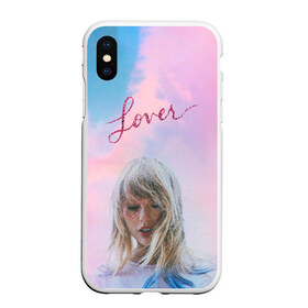 Чехол для iPhone XS Max матовый с принтом TAYLOR SWIFT - Lover в Тюмени, Силикон | Область печати: задняя сторона чехла, без боковых панелей | Тематика изображения на принте: alison | country | fearless | heart | lover | music | pop | rock | story | swift | taylor | актриса | кантри | ловер | музыка | поп | рок | свифт | сердечко | сердце | тейлор | элисон