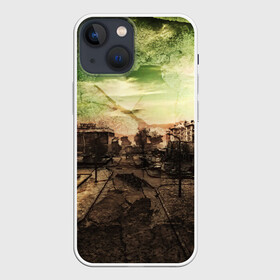 Чехол для iPhone 13 mini с принтом STALKER в Тюмени,  |  | chernobyl | game | games | gsc | logo | s.t.a.l.k.e.r. | stalker | stalker 2 | stalker2 | world | игра | игры | лого | противогаз | с.т.а.л.к.е.р. | символ | сталкер | сталкер 2 | сталкер2 | чернобыль