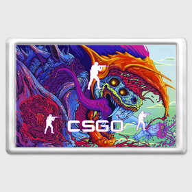 Магнит 45*70 с принтом CS GO HYPERBEAST | КС ГО ХАЙПЕРБИСТ в Тюмени, Пластик | Размер: 78*52 мм; Размер печати: 70*45 | astralis | awp | counter strike | cs go | cs go global offensive | cs:go | faze clan | hyper beast | team liquid | астралис | кс го | тим ликвид | фейз клан | хайпер бист