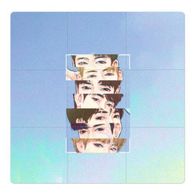 Магнитный плакат 3Х3 с принтом GOT7 в Тюмени, Полимерный материал с магнитным слоем | 9 деталей размером 9*9 см | bambam | eyes on you | got 7 | got7 | jb | jinyoung | k pop | youngjae | yugyeom | гот7 гот 7 | к поп