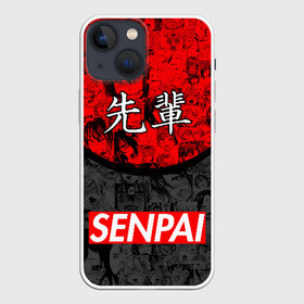 Чехол для iPhone 13 mini с принтом SENPAI (JAPAN 07) в Тюмени,  |  | ahegao | anime | japan | manga | sempai | senpai | аниме | ахегао | лицо | манга | семпай | сенпай | япония