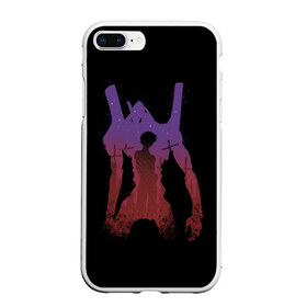 Чехол для iPhone 7Plus/8 Plus матовый с принтом EVANGELION в Тюмени, Силикон | Область печати: задняя сторона чехла, без боковых панелей | angel | eva | evangelion | neon genesis evangelion | nerv | аска лэнгли сорью | ева | евангелион | мисато кацураги | рей аянами | синдзи