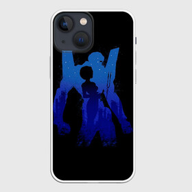 Чехол для iPhone 13 mini с принтом Боевой робот Евангелион синий в Тюмени,  |  | angel | eva | evangelion | neon genesis evangelion | nerv | аска лэнгли сорью | ева | евангелион | мисато кацураги | рей аянами | синдзи