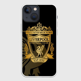 Чехол для iPhone 13 mini с принтом LIVERPOOL в Тюмени,  |  | lfc | liverpool | sport | ynwa | ливерпуль | лфк | спорт