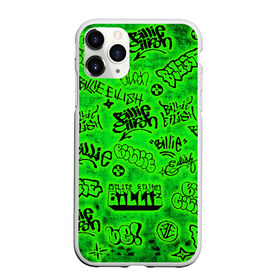 Чехол для iPhone 11 Pro матовый с принтом Billie Eilish Graffiti glow в Тюмени, Силикон |  | billie | eilish | glow | graffiti | grunge | айлиш | билли | граффити | кислота | татуировки