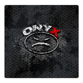 Магнитный плакат 3Х3 с принтом Onyx в Тюмени, Полимерный материал с магнитным слоем | 9 деталей размером 9*9 см | fredro starr | onyx | rap | sonny seeza | sticky fingaz | оникс | рэп