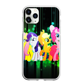 Чехол для iPhone 11 Pro матовый с принтом Пони в Тюмени, Силикон |  | my little pony | pinkie pie | scootaloo | spike | sweaty balls | искорка | крошка бель | маленькие пони | мульфтфильм | пони | скутолу | эппл блум