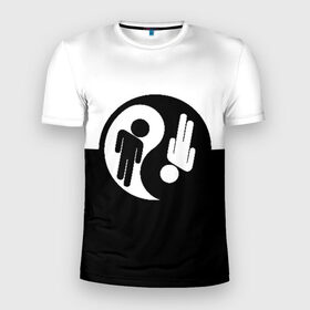 Мужская футболка 3D спортивная с принтом billie eilish в Тюмени, 100% полиэстер с улучшенными характеристиками | приталенный силуэт, круглая горловина, широкие плечи, сужается к линии бедра | billie | billie eilish | eilish | pop | айлиш | билли | инди поп | поп