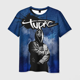 Мужская футболка 3D с принтом 2Pac в Тюмени, 100% полиэфир | прямой крой, круглый вырез горловины, длина до линии бедер | Тематика изображения на принте: 2 pac | 2 pack | 2 pak | 2pack | 2pak | gangsta | gangster | hiphop | makaveli | mc new york | rap | thug life | tu pac | tupac | tupac shakur | tupack | two pac | west coast | гангста | реп | рэп | ту пак | тупак