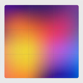 Магнитный плакат 3Х3 с принтом Abstract gradient colors в Тюмени, Полимерный материал с магнитным слоем | 9 деталей размером 9*9 см | abstract | colors | gradient | абстракция | градиент | перелив | цвет | цветовой