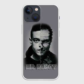 Чехол для iPhone 13 mini с принтом Мистер Робот в Тюмени,  |  | mr. robot | мистер робот | сериал | фильм | хакер | элиот | эллиот