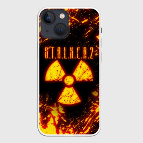 Чехол для iPhone 13 mini с принтом S.T.A.L.K.E.R. 2 в Тюмени,  |  | bandit | chernobyl | pripyat | s.t.a.l.k.e.r. 2 | shadow of chernobyl | stalker | stalker 2 | бандиты | меченый | припять | сталкер | сталкер 2 | тени чернобыля | чернобыль | чистое небо