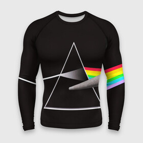 Мужской рашгард 3D с принтом PINK FLOYD в Тюмени,  |  | music | pink floyd | the dark side of the moon | космос | луна | музыка | пинк флойд | призма | рок | треугольник | триангулярная призма