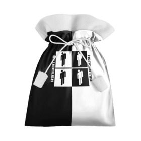 Подарочный 3D мешок с принтом Billie Eilish в Тюмени, 100% полиэстер | Размер: 29*39 см | billie | eilish | music | ocean eyes | pop | айлиш | беляш | билли | музыка | поп | эмо