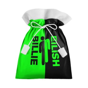 Подарочный 3D мешок с принтом BILLIE EILISH в Тюмени, 100% полиэстер | Размер: 29*39 см | ayelish | bad guy | bellyache | bilie eilish | bilie elish | billie | billie eilish | eilish | electronic | elish | music | били айлиш | билли айлиш | эйлиш | элиш