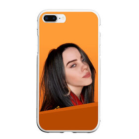 Чехол для iPhone 7Plus/8 Plus матовый с принтом BILLIE EILISH в Тюмени, Силикон | Область печати: задняя сторона чехла, без боковых панелей | all | asleep | bad | bellyache | billie | blohsh | dont | eilish | eyes | fall | guy | logo | music | ocean | singer | smile | when | айлиш | били | билли | бэрд | лого | музыка | пайрат | певица | символ | эйлиш