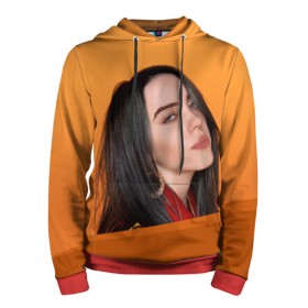 Мужская толстовка 3D с принтом BILLIE EILISH в Тюмени, 100% полиэстер | двухслойный капюшон со шнурком для регулировки, мягкие манжеты на рукавах и по низу толстовки, спереди карман-кенгуру с мягким внутренним слоем. | Тематика изображения на принте: all | asleep | bad | bellyache | billie | blohsh | dont | eilish | eyes | fall | guy | logo | music | ocean | singer | smile | when | айлиш | били | билли | бэрд | лого | музыка | пайрат | певица | символ | эйлиш