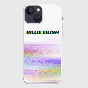 Чехол для iPhone 13 mini с принтом BILLIE EILISH (Glitch) в Тюмени,  |  | all | asleep | bad | bellyache | billie | blohsh | dont | eilish | eyes | fall | guy | logo | music | ocean | singer | smile | when | айлиш | били | билли | бэрд | лого | музыка | пайрат | певица | символ | эйлиш