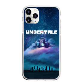 Чехол для iPhone 11 Pro матовый с принтом UNDERTALE АНДЕРТЕЙЛ в Тюмени, Силикон |  | asriel dreemurr | chara | frisk | sans | undertale | азриэль дримурр | андертейл | андрайн | гастер | замок азгора | меттатон | санс | фриск | чара