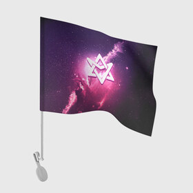 Флаг для автомобиля с принтом ASTRO в Тюмени, 100% полиэстер | Размер: 30*21 см | aroha | astro | eunwoo | jinjin | k pop | mj | moonbin | sanha | астро | джинджин | к поп | мунбин | рокки астро | санха | ча ыну