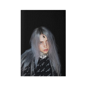 Обложка для паспорта матовая кожа с принтом BILLIE EILISH с Пауком в Тюмени, натуральная матовая кожа | размер 19,3 х 13,7 см; прозрачные пластиковые крепления | Тематика изображения на принте: all | asleep | bad | bellyache | billie | blohsh | dont | eilish | eyes | fall | ghoul | guy | logo | music | ocean | singer | smile | when | айлиш | били | билли | бэрд | лого | музыка | пайрат | певица | символ | эйлиш