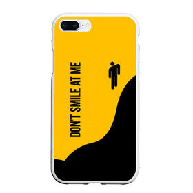 Чехол для iPhone 7Plus/8 Plus матовый с принтом BILLIE EILISH - Dont Smile в Тюмени, Силикон | Область печати: задняя сторона чехла, без боковых панелей | 