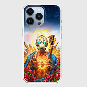 Чехол для iPhone 13 Pro с принтом BORDERLANDS 3 в Тюмени,  |  | borderlands | borderlands 3 | cl4p tp | claptrap | gearbox | gearbox software | hyperion | lilith | moxxi | psycho | sirens | tina | zero | бордерлендс | гиперион | зиро | клеп треп | лилит | мокси | псих | сирена | тина