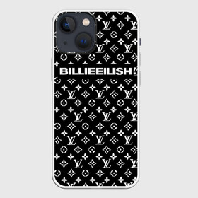 Чехол для iPhone 13 mini с принтом BILLIE EILISH в Тюмени,  |  | be | billie | billie eilish | blohsh | brand | france | logo | louis vuitton | lv | pattern | билли | билли айлиш | бренд | лв | лого | лоуис вуиттон | луи вуиттон | мода | паттерн | фигуры | франция