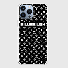 Чехол для iPhone 13 Pro Max с принтом BILLIE EILISH в Тюмени,  |  | be | billie | billie eilish | blohsh | brand | france | logo | louis vuitton | lv | pattern | билли | билли айлиш | бренд | лв | лого | лоуис вуиттон | луи вуиттон | мода | паттерн | фигуры | франция
