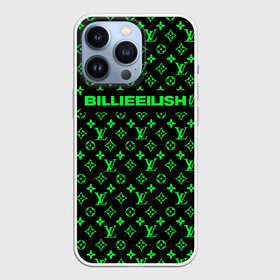 Чехол для iPhone 13 Pro с принтом BILLIE EILISH в Тюмени,  |  | be | billie | billie eilish | blohsh | brand | france | logo | louis vuitton | lv | pattern | билли | билли айлиш | бренд | лв | лого | лоуис вуиттон | луи вуиттон | мода | паттерн | фигуры | франция