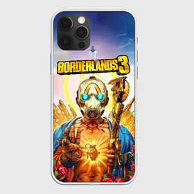 Чехол для iPhone 12 Pro с принтом BORDERLANDS 3 в Тюмени, силикон | область печати: задняя сторона чехла, без боковых панелей | Тематика изображения на принте: border | borderlands | borderlands 2 | borderlands 3 | games | lands | logo | rpg | symbol | амара | бордер | бордерлендс | бордерлендс 2 | бордерлендс 3 | зейн | игры | лендс | лого | моуз | рпг | символ | фл4к