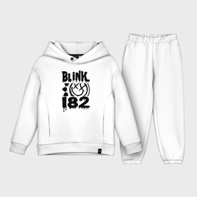 Детский костюм хлопок Oversize с принтом Blink 182 в Тюмени,  |  | blink | cheese | duck tape | filter | grilled | альтернативный | блинк | группа | дак тейп | марк хоппус | музыка | мэтт скиба | панк | поп | рок | скейт | трэвис баркер