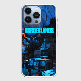 Чехол для iPhone 13 Pro с принтом BORDERLANDS в Тюмени,  |  | Тематика изображения на принте: bl3 | borderlands | borderlands 3 | game | guns | mayhem is coming | psycho | roses are red | vault | vault symbol | игры | пустошь