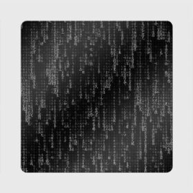 Магнит виниловый Квадрат с принтом ПРОГРАММНЫЙ КОД НА ЯПОНСКОМ в Тюмени, полимерный материал с магнитным слоем | размер 9*9 см, закругленные углы | hugo weaving | pc | the matrix | код | компьютеры | матрица | матрица 4 | программист | программный код | цифры