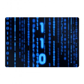 Магнитный плакат 3Х2 с принтом Я ПРОГРАММИСТ в Тюмени, Полимерный материал с магнитным слоем | 6 деталей размером 9*9 см | hugo weaving | pc | the matrix | код | компьютеры | матрица | матрица 4 | программист | программный код | цифры
