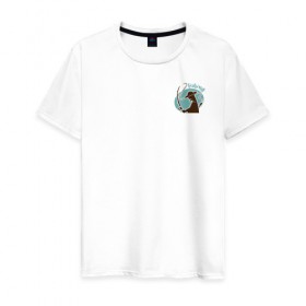 Мужская футболка хлопок с принтом Fishing в Тюмени, 100% хлопок | прямой крой, круглый вырез горловины, длина до линии бедер, слегка спущенное плечо. | рыба | рыбак | рыбалка | снасти | увлечение | улов | хобби