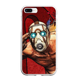 Чехол для iPhone 7Plus/8 Plus матовый с принтом BORDERLANDS 3 в Тюмени, Силикон | Область печати: задняя сторона чехла, без боковых панелей | borderlands | borderlands 3 | cl4p tp | claptrap | gearbox | hyperion | lilith | moxxi | psycho | sirens | tina | zero | бордерлендс | гиперион | зеро | клеп треп | лилит | мокси | псих | сирена | тина