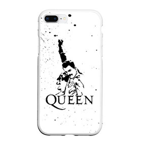 Чехол для iPhone 7Plus/8 Plus матовый с принтом Queen в Тюмени, Силикон | Область печати: задняя сторона чехла, без боковых панелей | paul rodgers | queen | quen | брайан мэй | глэм | группа | джон дикон | квин | королева | куин | меркури | меркьюри | мэркури | поп | роджер тейлор | рок | фредди | фреди | хард | хардрок