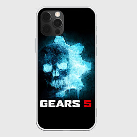 Чехол для iPhone 12 Pro с принтом GEARS 5 в Тюмени, силикон | область печати: задняя сторона чехла, без боковых панелей | game | games | gears | gears 5 | gears of war | logo | shooter | symbol | war | боевик | вар | войны | гирс | гирс 5 | гирс оф вар | игра | игры | лого | логотип | символ | шестерни | шутер