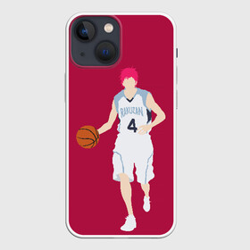 Чехол для iPhone 13 mini с принтом Seijuurou Akashi в Тюмени,  |  | akashi | basket | basketball | kuroko | kuroko no basket | seijuurou | акаши | баскетбол | куроко | сэйджуро