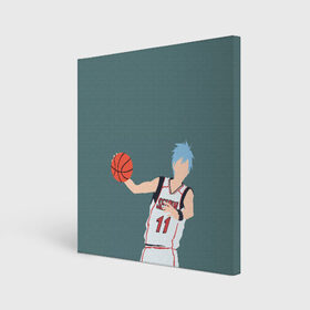 Холст квадратный с принтом Tetsuya Kuroko в Тюмени, 100% ПВХ |  | basket | basketball | kuroko | kuroko no basket | phantom | tetsu | tetsuya | баскетбол | куроко | тэцу | тэцуя | фантом