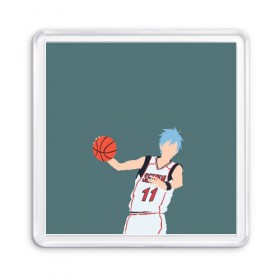 Магнит 55*55 с принтом Tetsuya Kuroko в Тюмени, Пластик | Размер: 65*65 мм; Размер печати: 55*55 мм | basket | basketball | kuroko | kuroko no basket | phantom | tetsu | tetsuya | баскетбол | куроко | тэцу | тэцуя | фантом