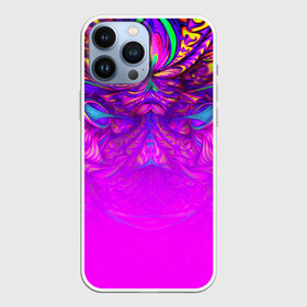 Чехол для iPhone 13 Pro Max с принтом ABSTRACTION в Тюмени,  |  | abstract | abstraction | color | geometry | paitnt | psy | абстракция | геометрия | краски | неоновые | психоделика