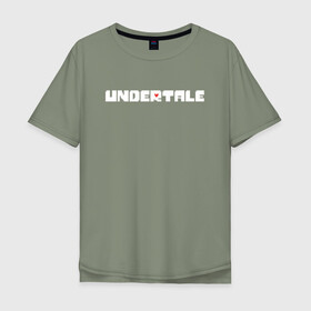 Мужская футболка хлопок Oversize с принтом UNDERTALE в Тюмени, 100% хлопок | свободный крой, круглый ворот, “спинка” длиннее передней части | asriel dreemurr | chara | frisk | sans | undertale | азриэль дримурр | андертейл | андрайн | гастер | меттатон | санс | фриск | чара