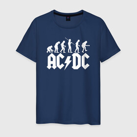 Мужская футболка хлопок с принтом AC DC в Тюмени, 100% хлопок | прямой крой, круглый вырез горловины, длина до линии бедер, слегка спущенное плечо. | ac dc | acdc | acdc ас дс | австралийская | ангус янг | асдс | блюз | группа | крис слэйд | метал | молния | музыка | певцы | рок | рок н ролл | стиви янг | хард | хардрок | эксл роуз