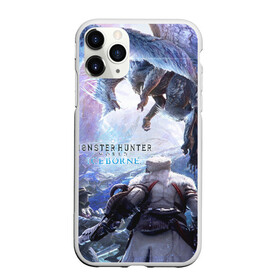 Чехол для iPhone 11 Pro матовый с принтом Monster Hunter World Iceborn в Тюмени, Силикон |  | hunter | iceborn | monster | world | айсборн | ворлд | монстр | хантер