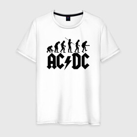 Мужская футболка хлопок с принтом AC DC в Тюмени, 100% хлопок | прямой крой, круглый вырез горловины, длина до линии бедер, слегка спущенное плечо. | ac dc | acdc | acdc ас дс | австралийская | ангус янг | асдс | блюз | группа | крис слэйд | метал | молния | музыка | певцы | рок | рок н ролл | стиви янг | хард | хардрок | эксл роуз