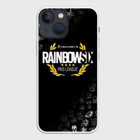 Чехол для iPhone 13 mini с принтом R6S PRO LEAGUE в Тюмени,  |  | 6 | outbreak | rainbow | rainbow six siege | six | tom clancys | радуга осада | том клэнси