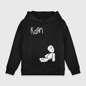 Детское худи Oversize хлопок с принтом Korn в Тюмени, френч-терри — 70% хлопок, 30% полиэстер. Мягкий теплый начес внутри —100% хлопок | боковые карманы, эластичные манжеты и нижняя кромка, капюшон на магнитной кнопке | korn | koяn | альтернативный | арвизу | гранж | грув | группа | дэвис | корн | коян | лузье | манки | метал | музыка | нюметал | панк | песни | рок | уэлч | филди | филипп | хэд | череп | шаффер