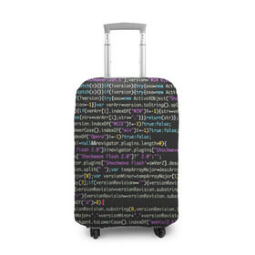 Чехол для чемодана 3D с принтом PHP CODE в Тюмени, 86% полиэфир, 14% спандекс | двустороннее нанесение принта, прорези для ручек и колес | hugo weaving | pc | the matrix | код | компьютеры | матрица | матрица 4 | программист | программный код | цифры